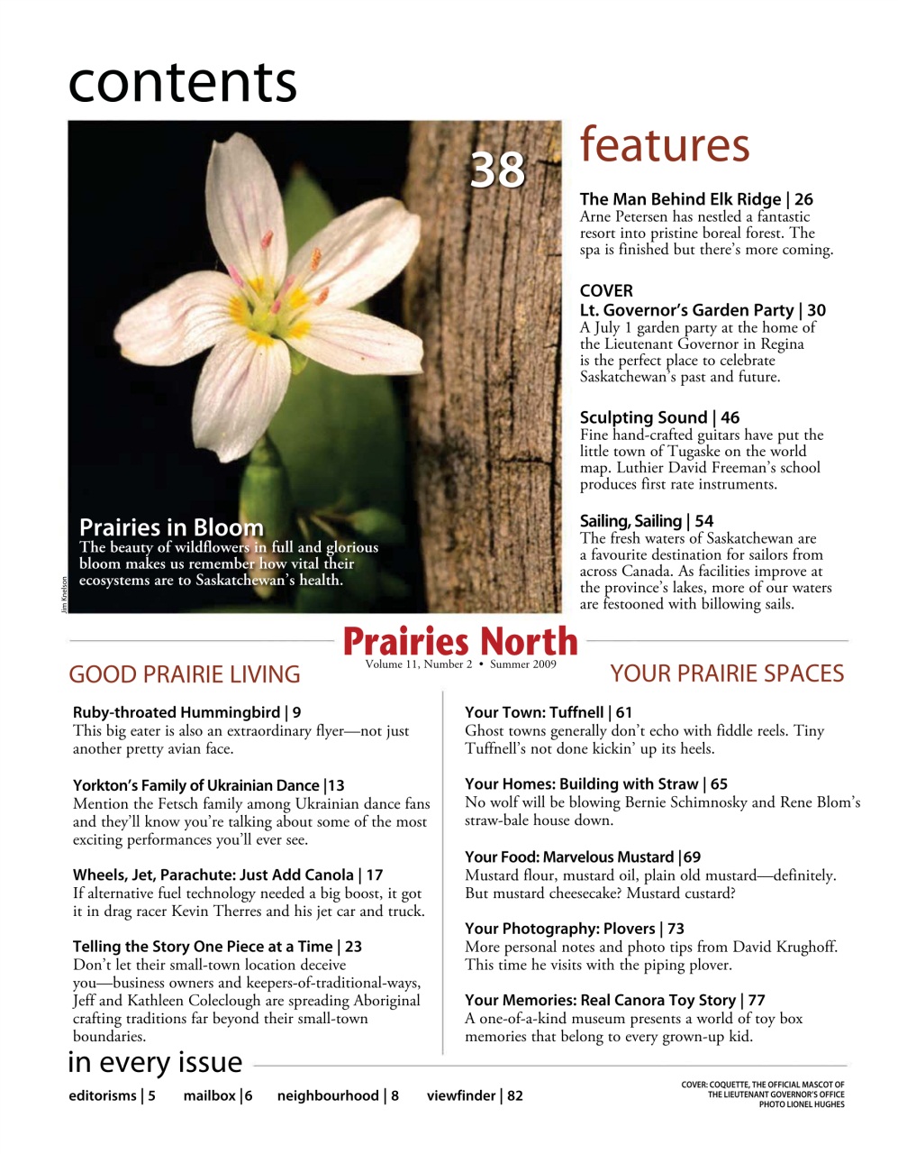 Prairies North Magazine Preview Pages