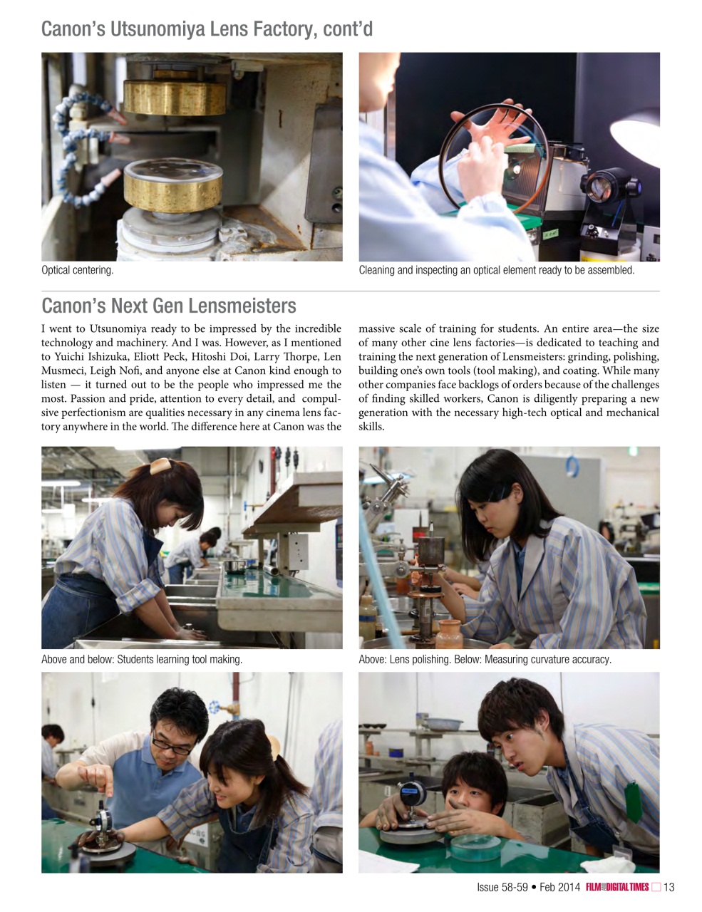 Film and Digital Times Preview Pages