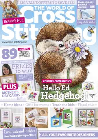 The World of Cross Stitching issue March 2014
