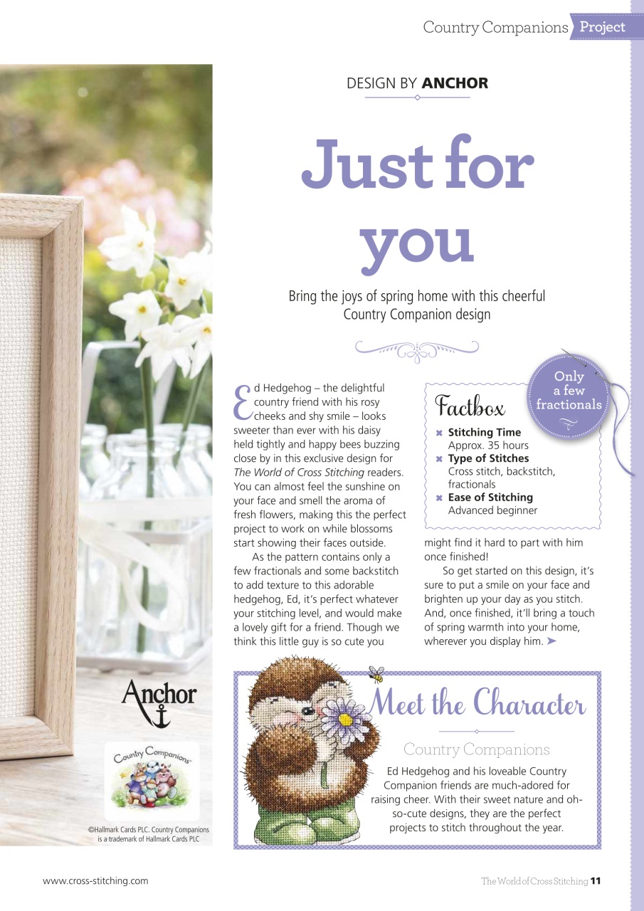 The World of Cross Stitching Preview Pages