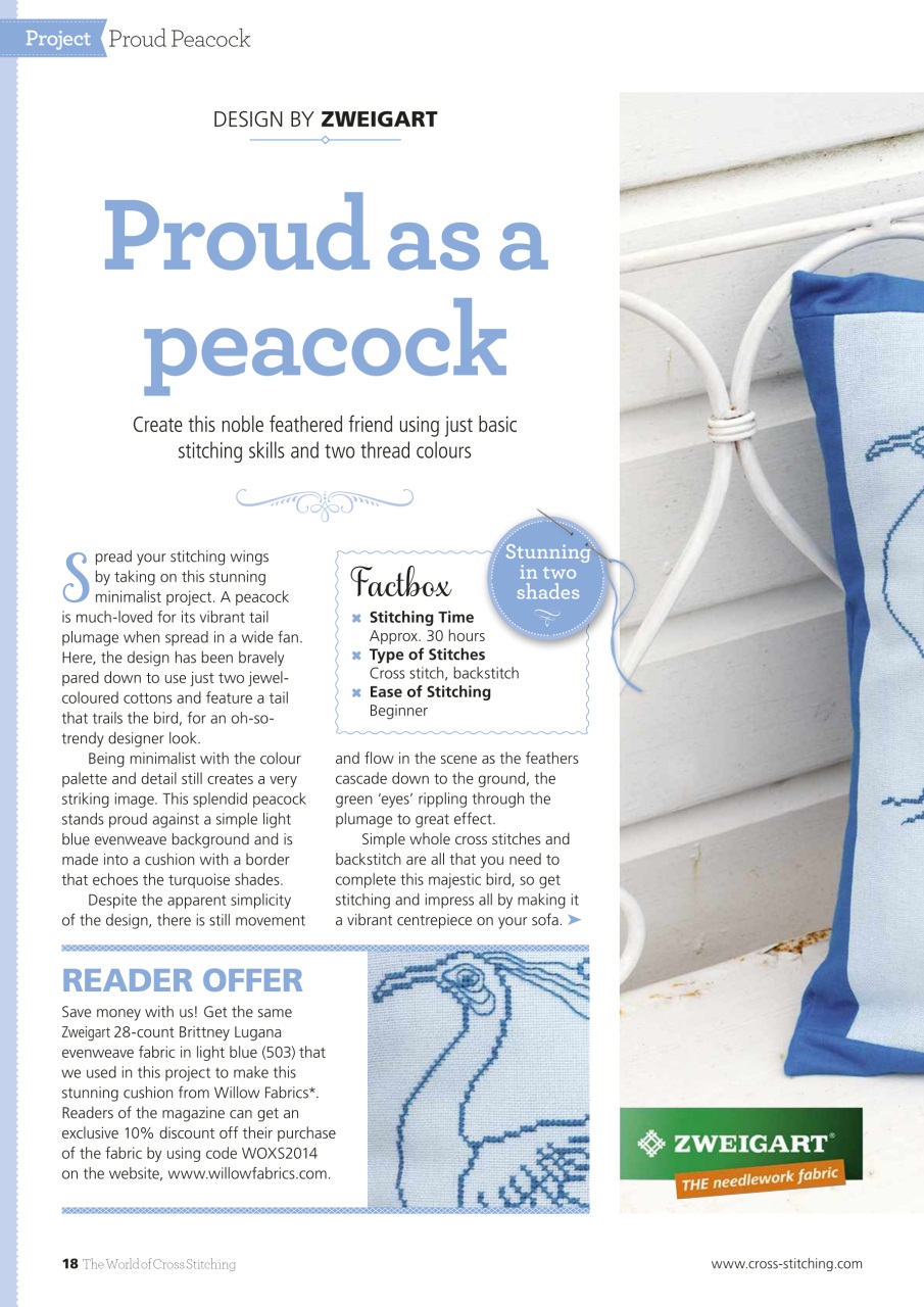 The World of Cross Stitching Preview Pages