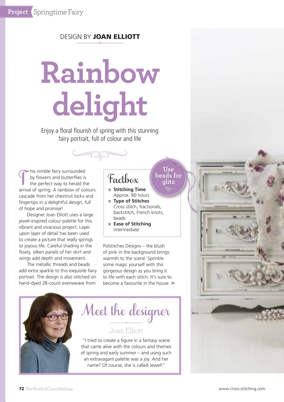 The World of Cross Stitching Preview Pages