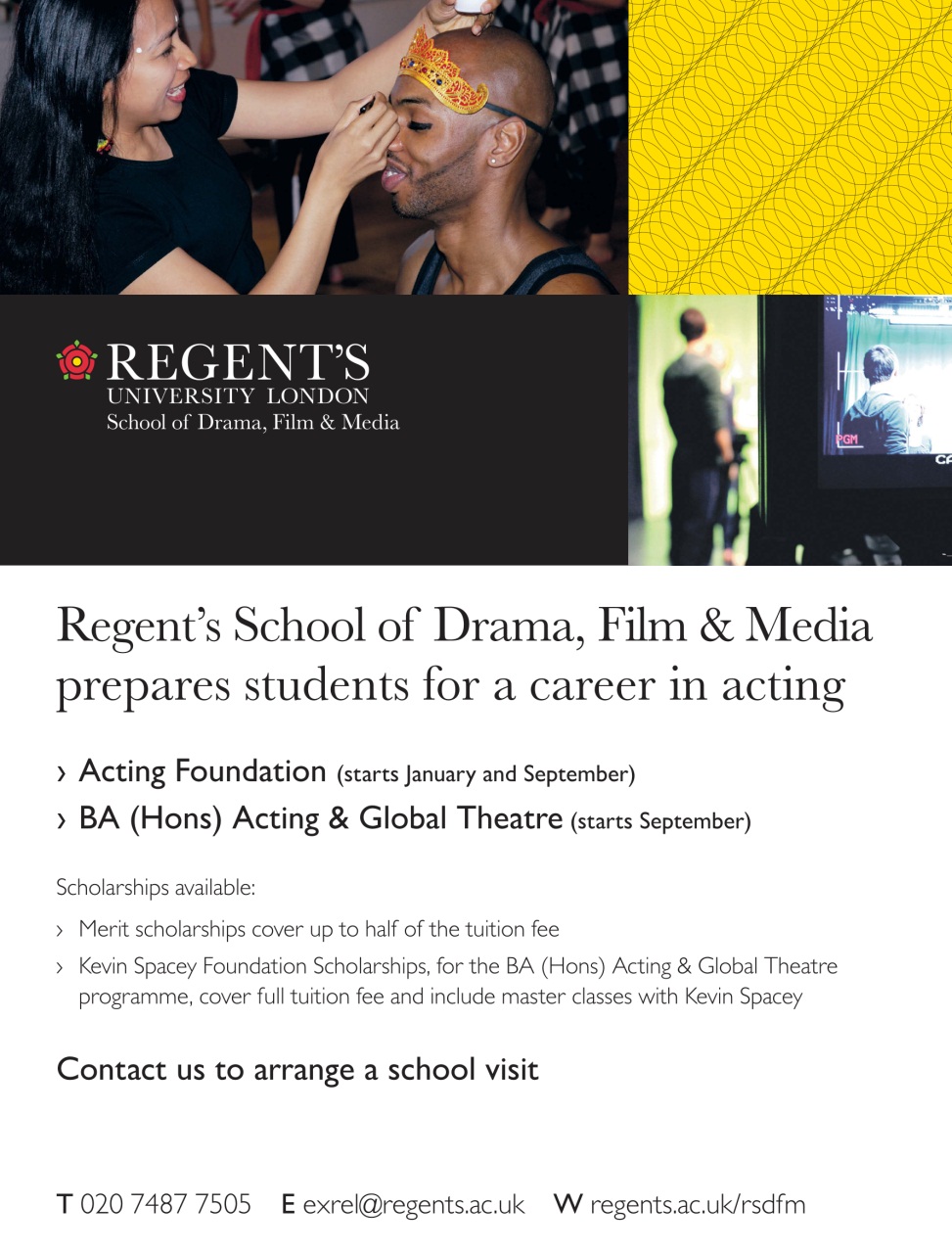 Drama and Theatre Preview Pages