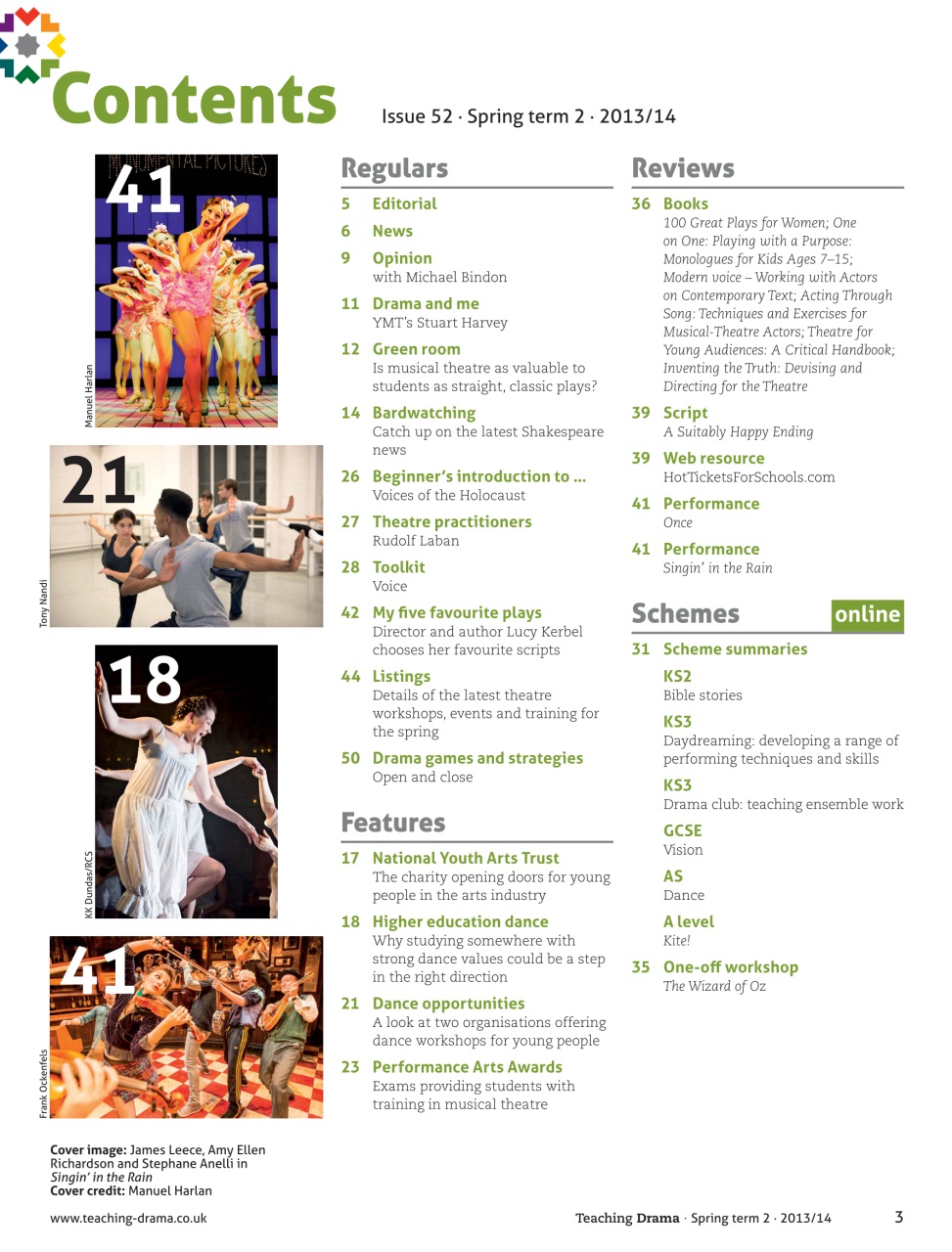 Drama and Theatre Preview Pages
