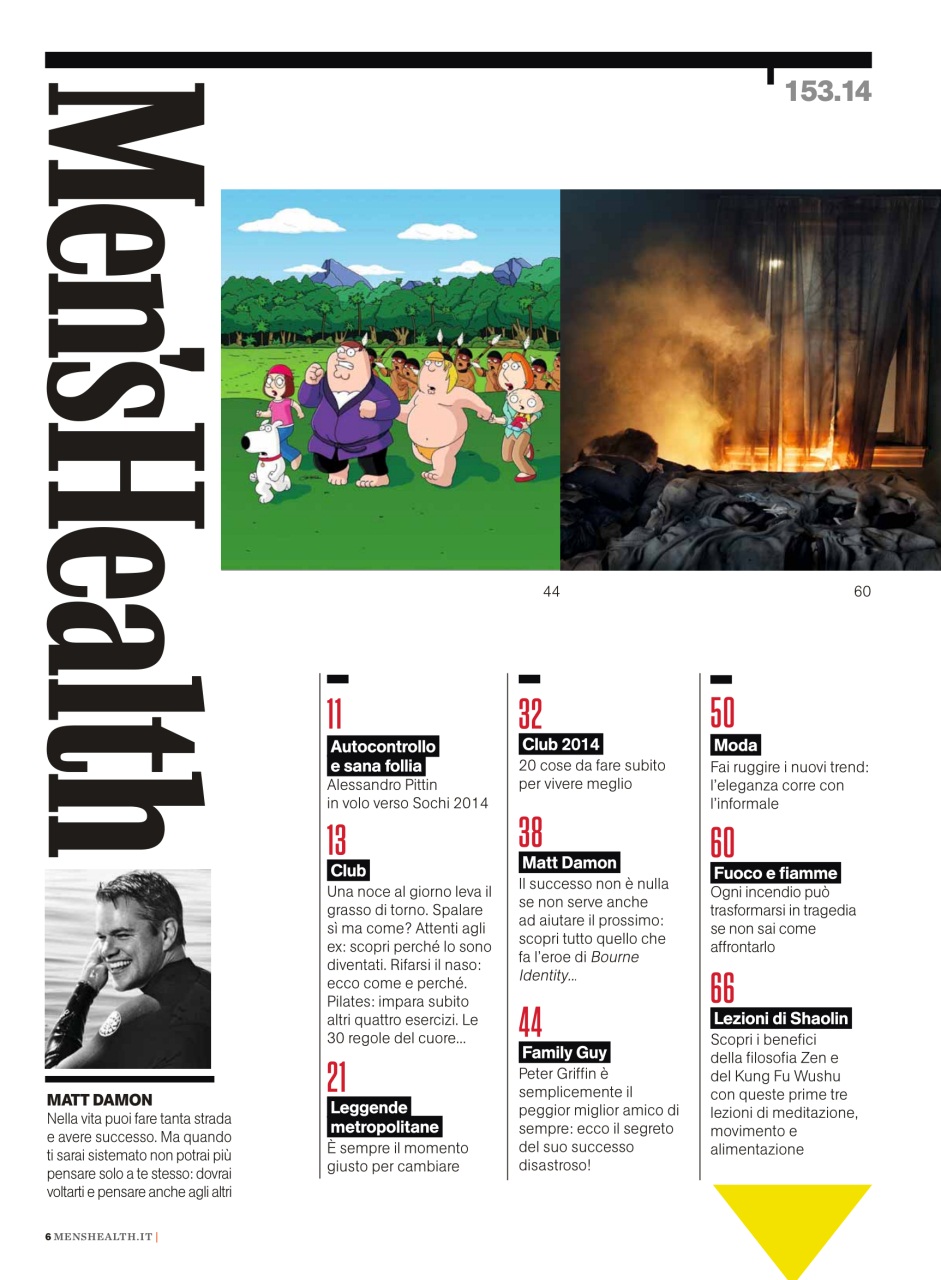 Men's Health Italia Preview Pages