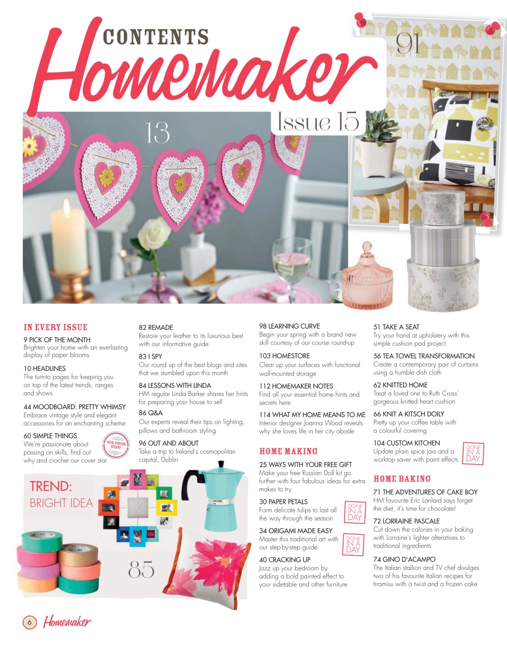 Homemaker Preview Pages