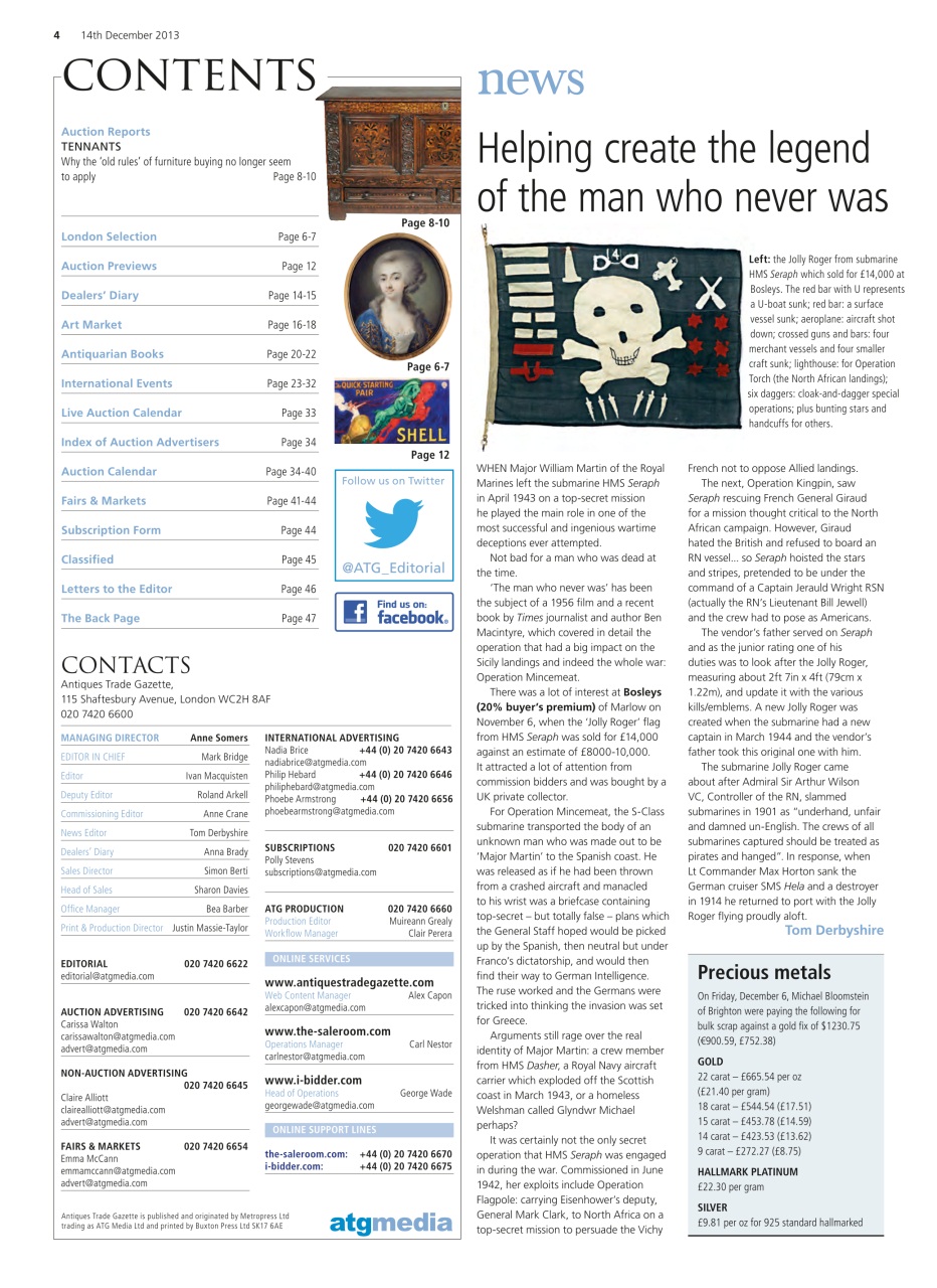 Antiques Trade Gazette Preview Pages