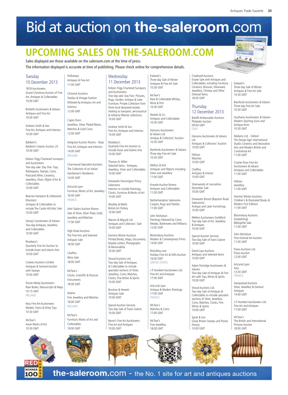 Antiques Trade Gazette Preview Pages