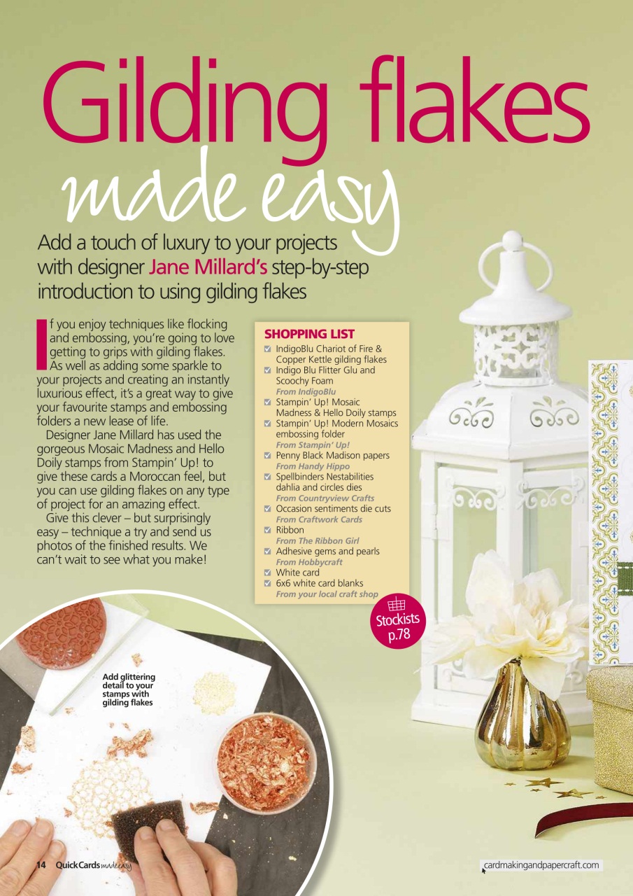 Quick Cards Made Easy Preview Pages