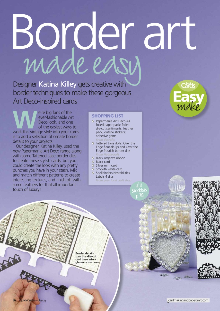 Quick Cards Made Easy Preview Pages