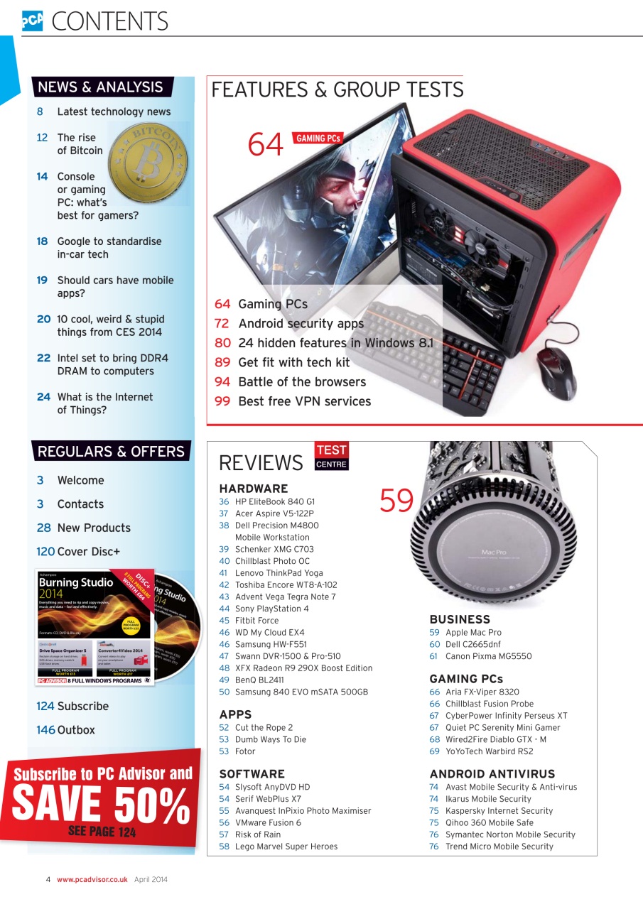 Tech Advisor Preview Pages