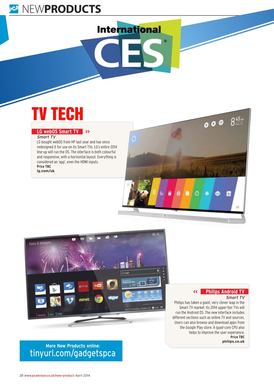 Tech Advisor Preview Pages