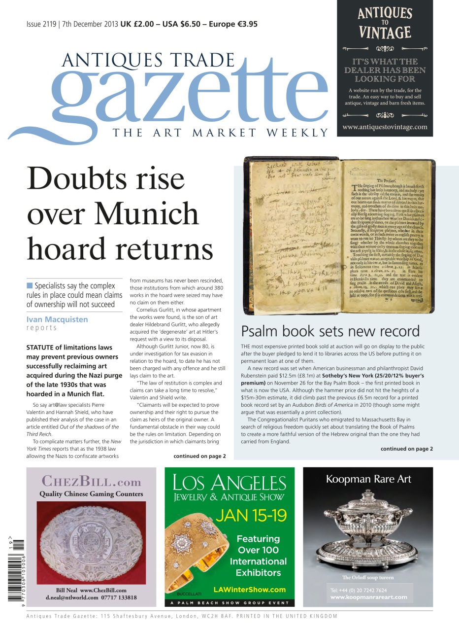 Antiques Trade Gazette Preview Pages