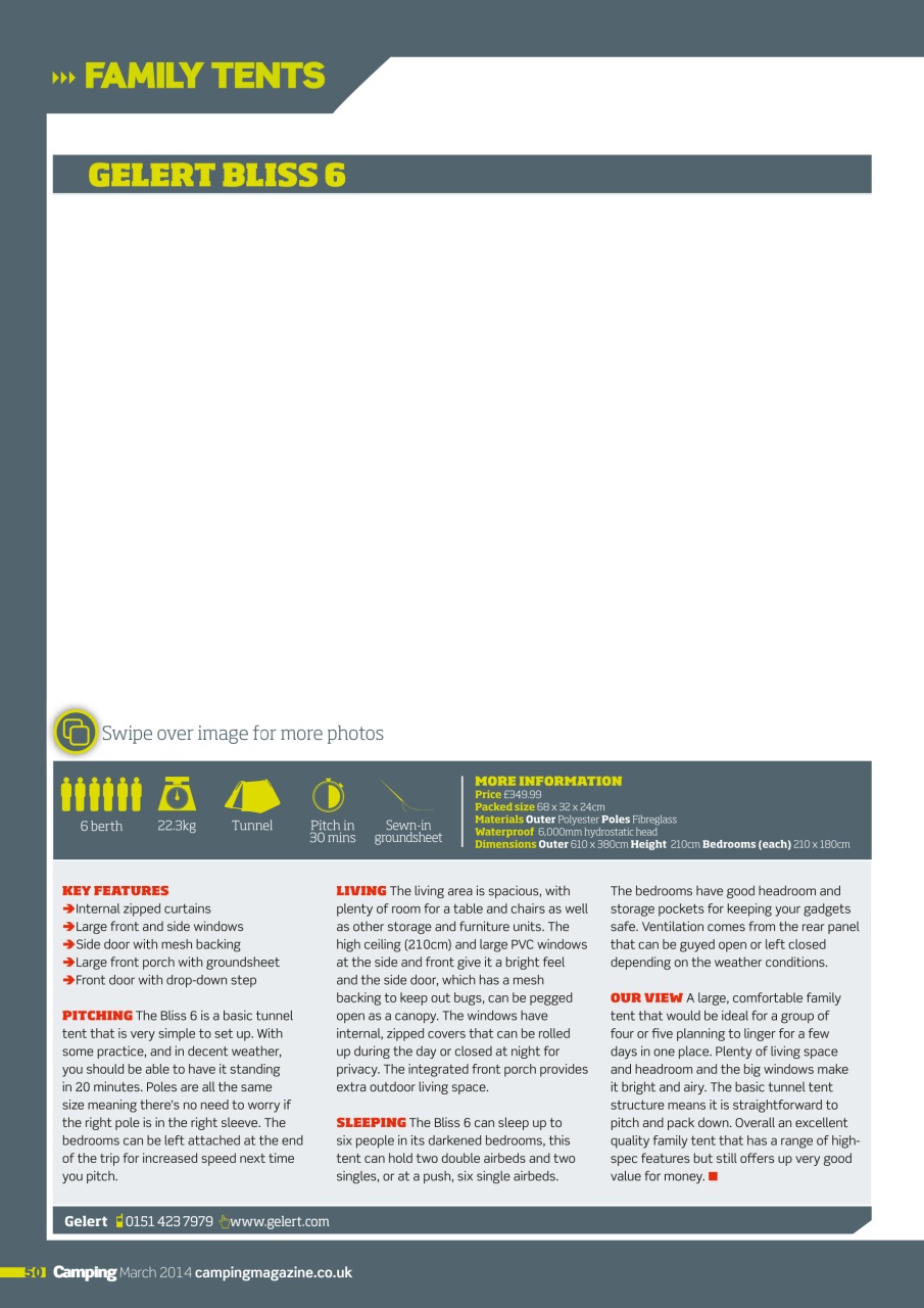 Camping Preview Pages