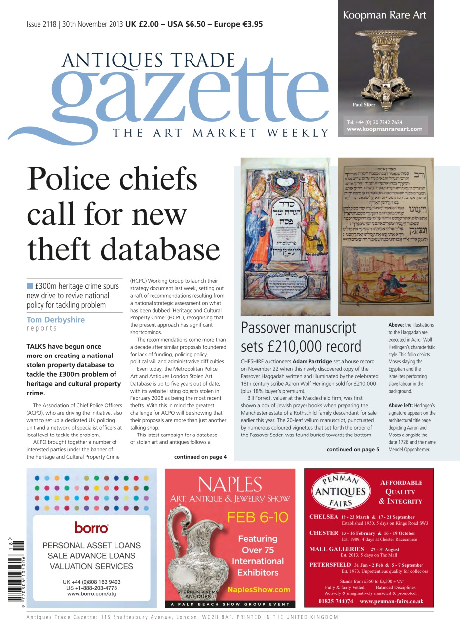 Antiques Trade Gazette Preview Pages
