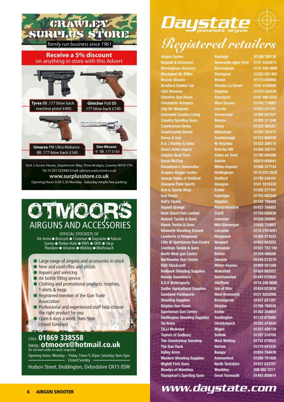 Airgun Shooter Preview Pages