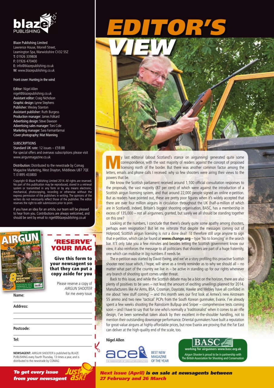 Airgun Shooter Preview Pages