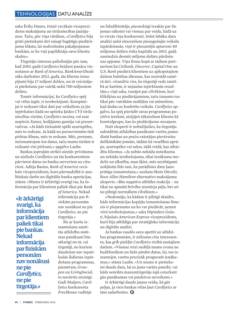 Forbes Latvia Preview Pages