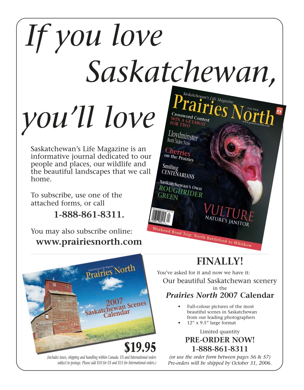 Prairies North Magazine Preview Pages