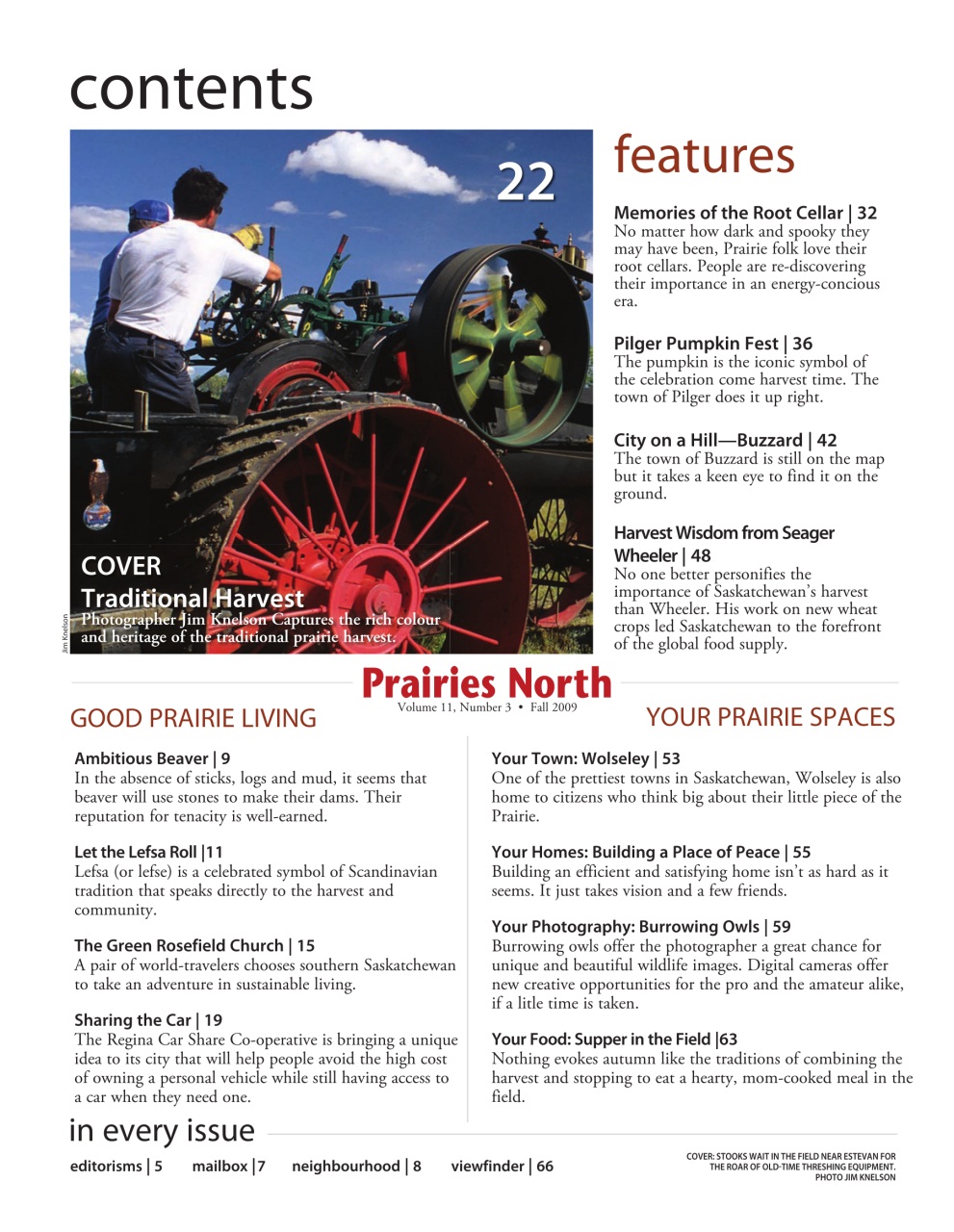 Prairies North Magazine Preview Pages