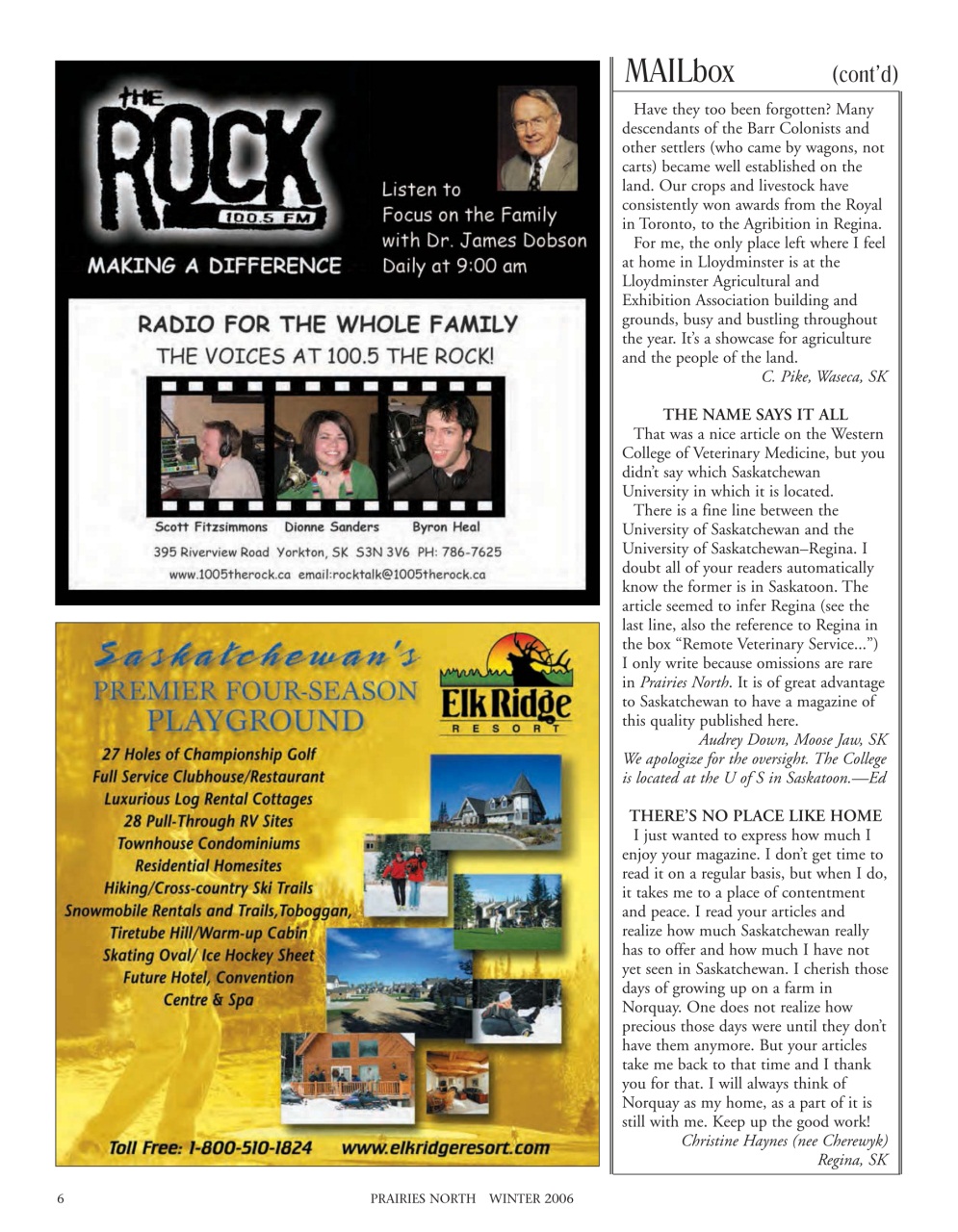 Prairies North Magazine Preview Pages