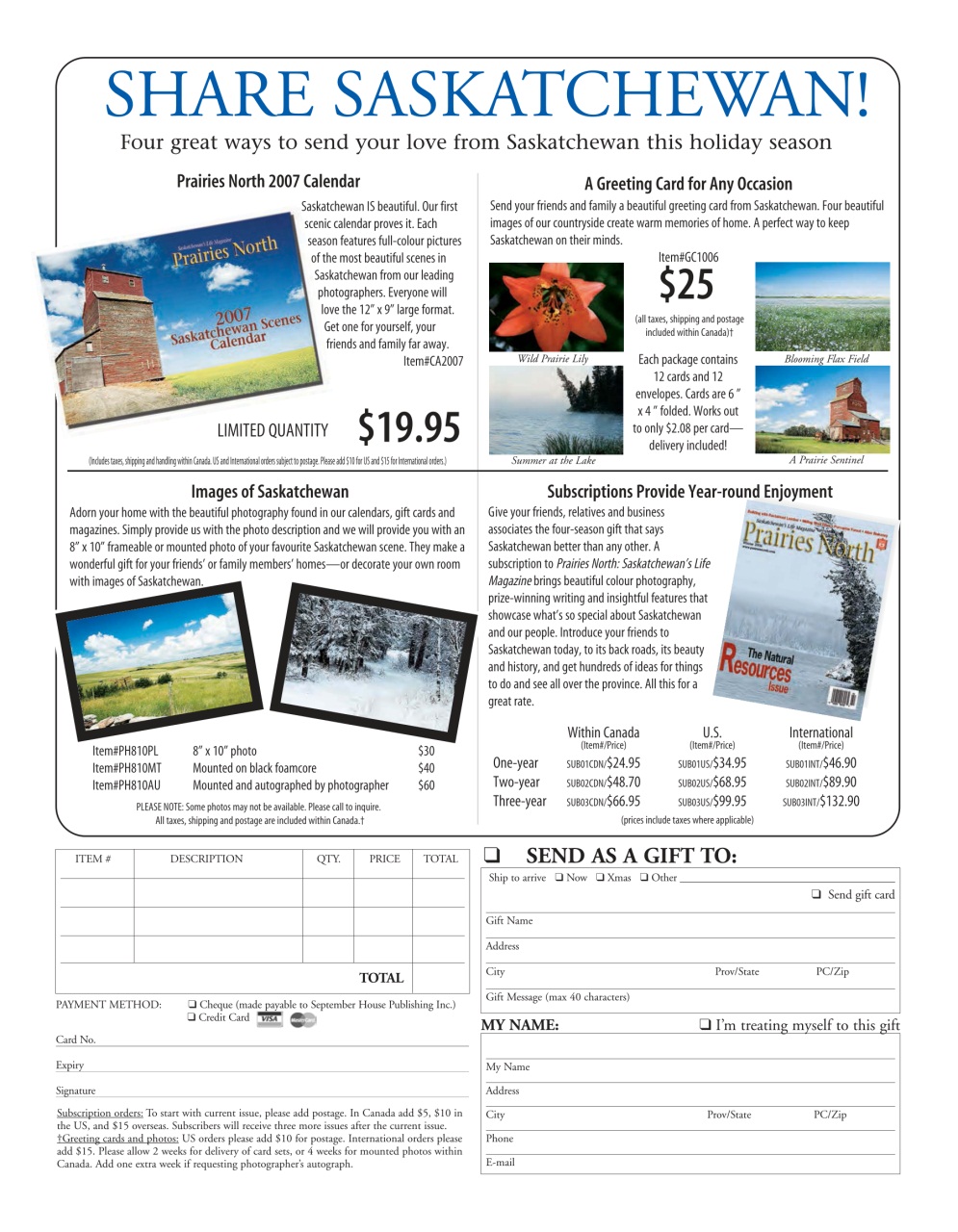 Prairies North Magazine Preview Pages