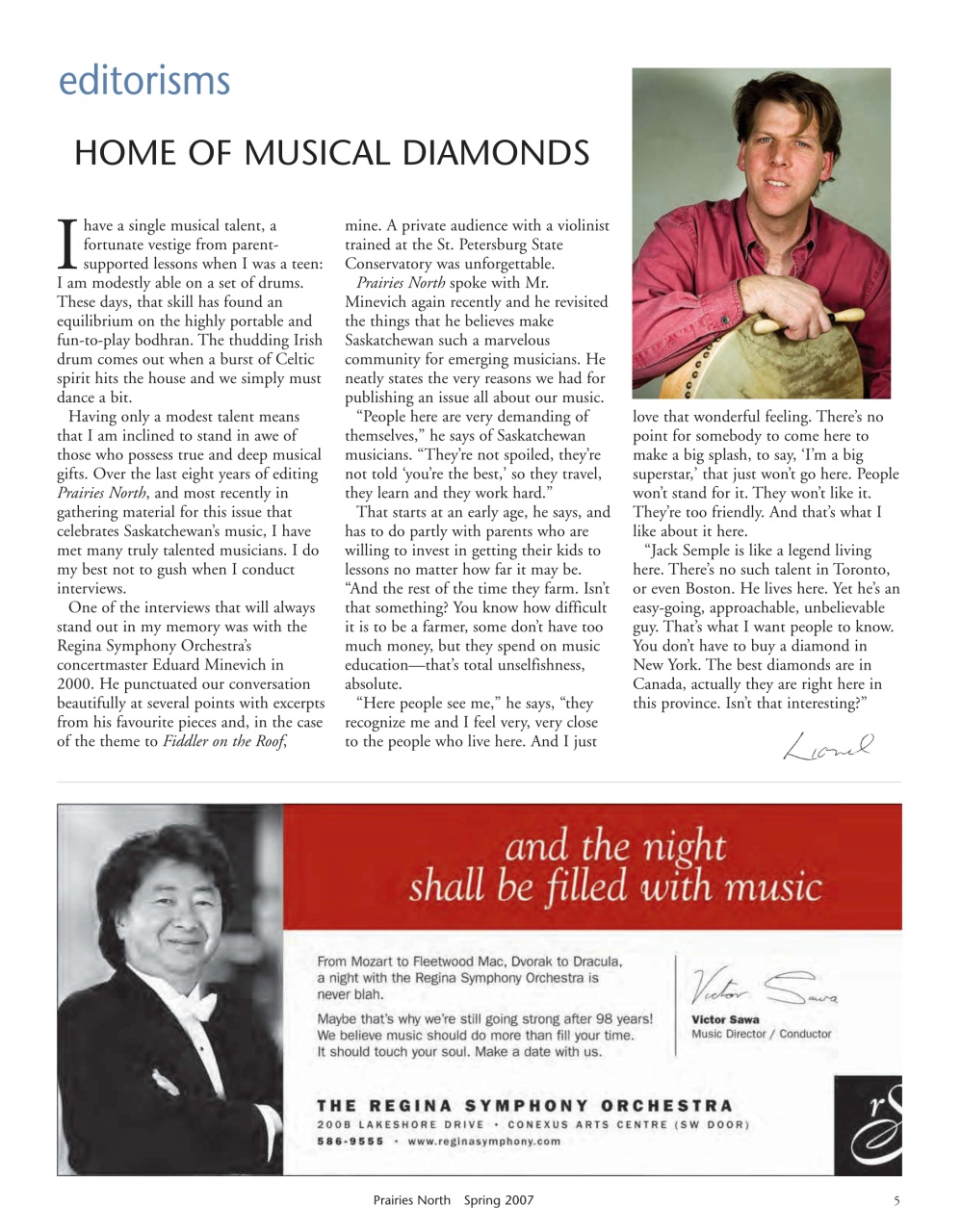 Prairies North Magazine Preview Pages