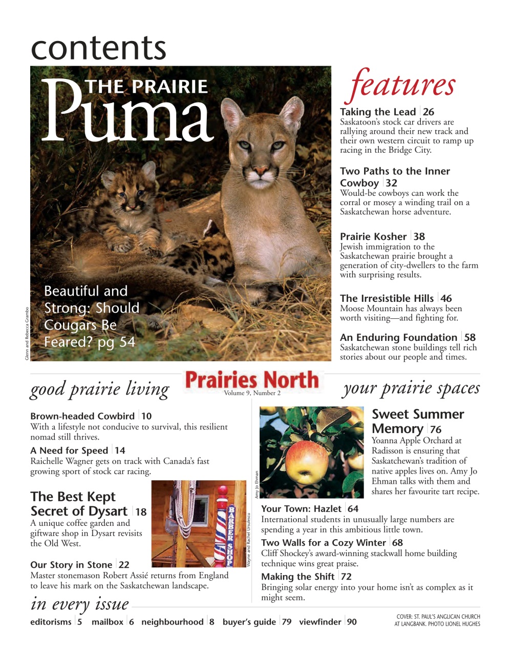Prairies North Magazine Preview Pages