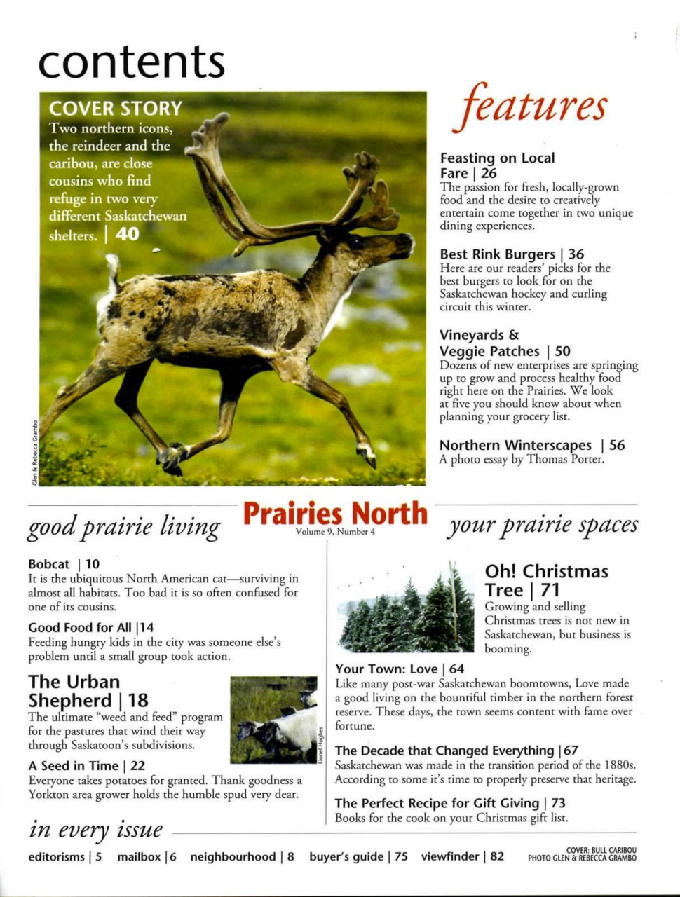 Prairies North Magazine Preview Pages