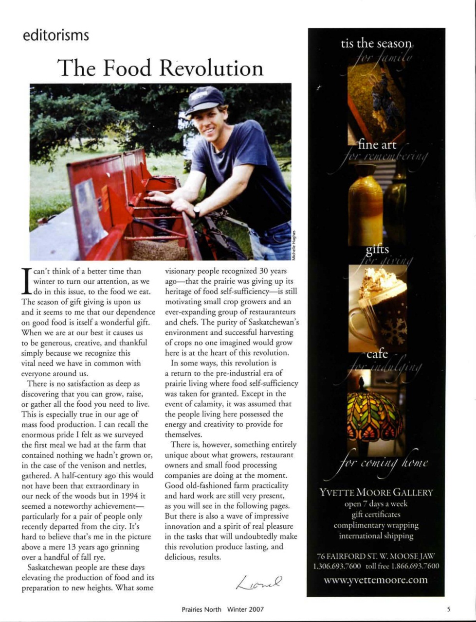 Prairies North Magazine Preview Pages