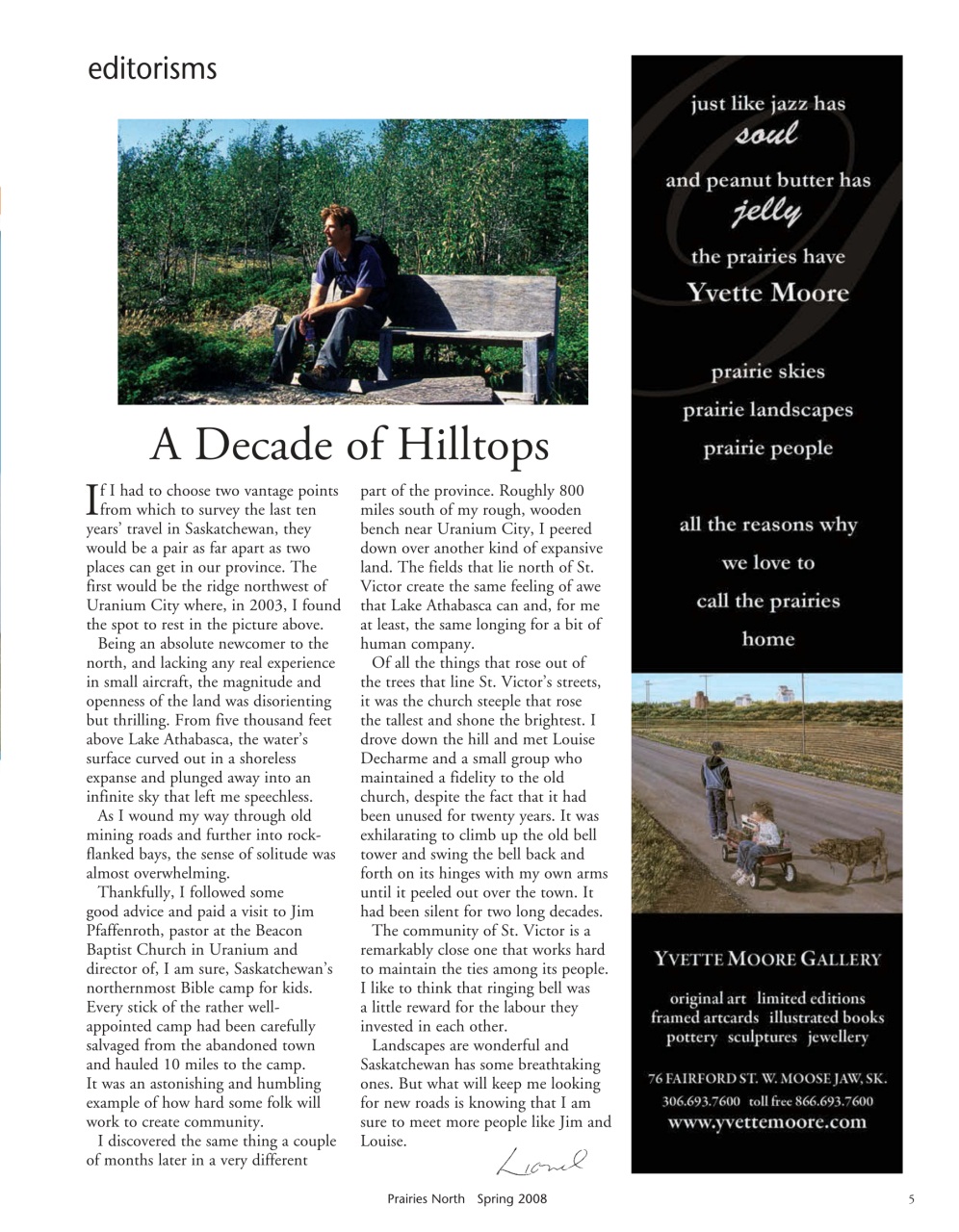 Prairies North Magazine Preview Pages