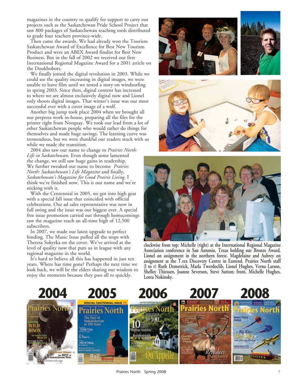 Prairies North Magazine Preview Pages