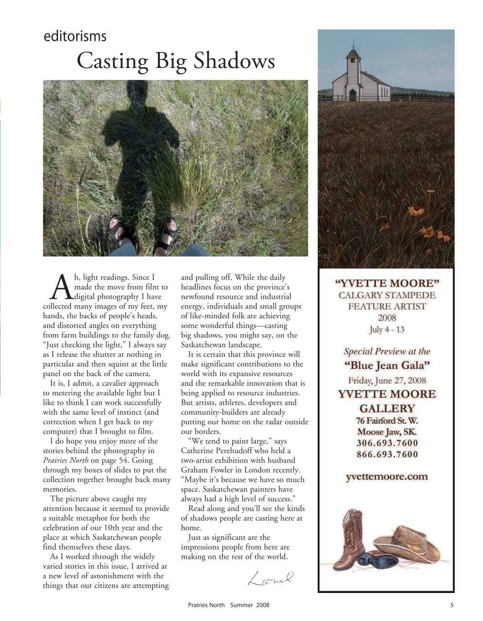 Prairies North Magazine Preview Pages