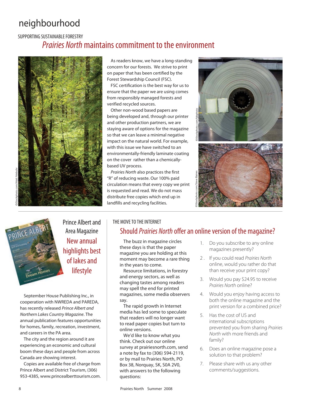Prairies North Magazine Preview Pages
