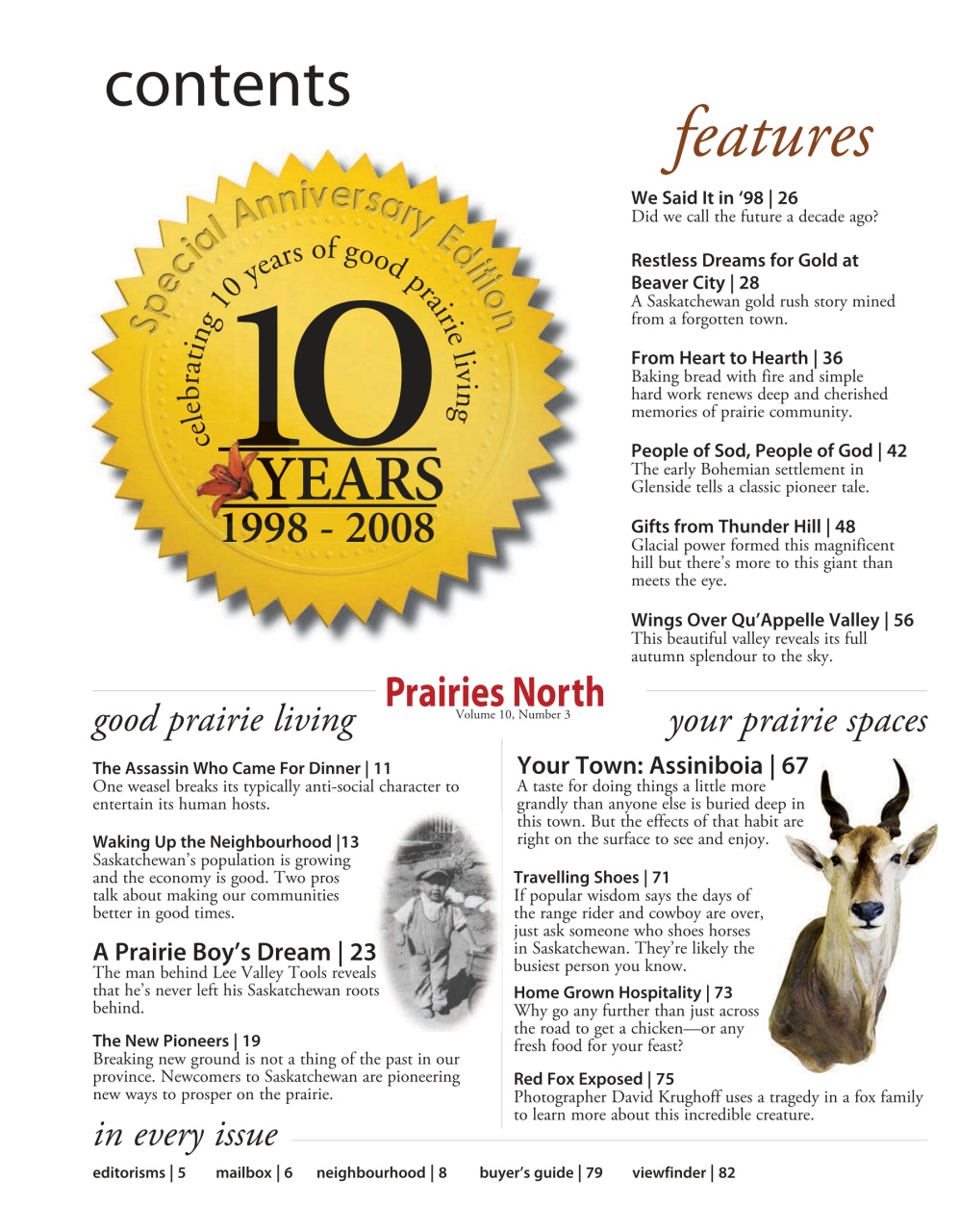 Prairies North Magazine Preview Pages