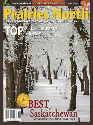 Prairies North Magazine issue Winter 2009