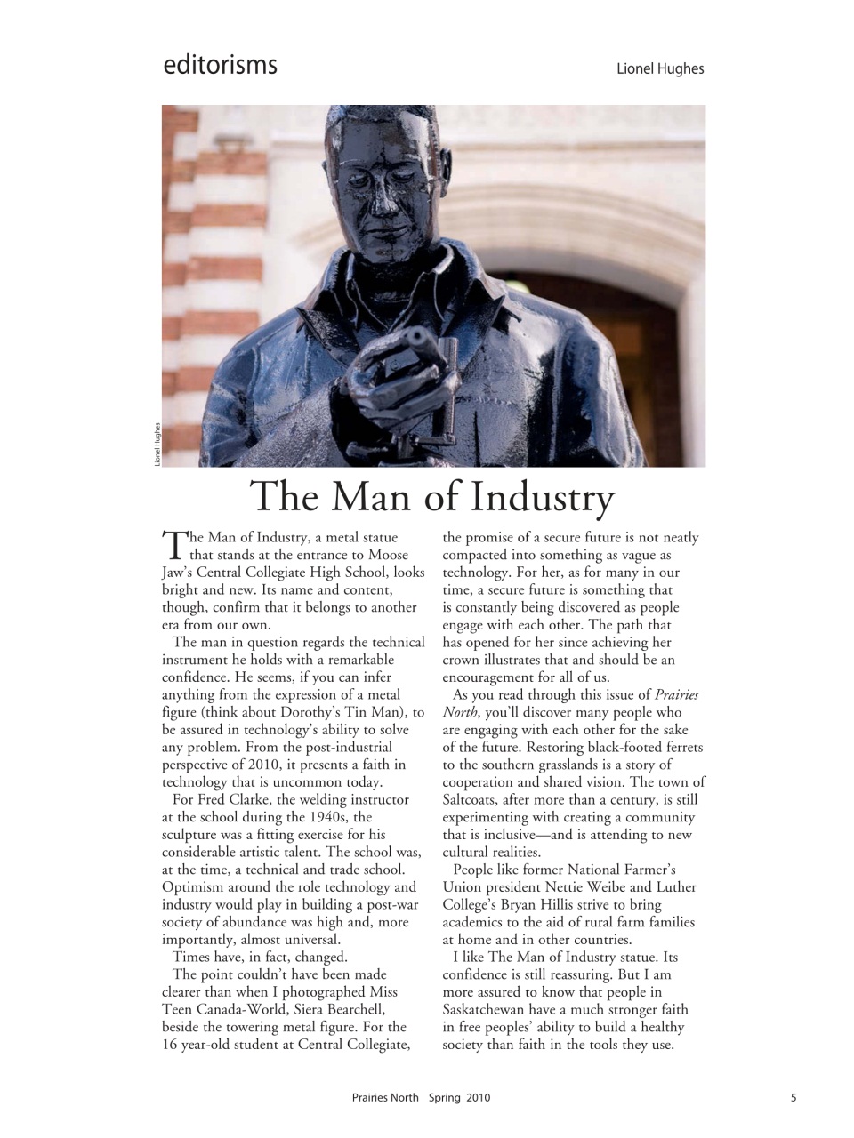 Prairies North Magazine Preview Pages