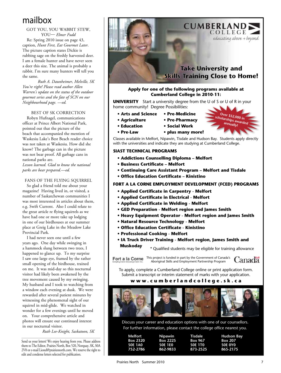 Prairies North Magazine Preview Pages