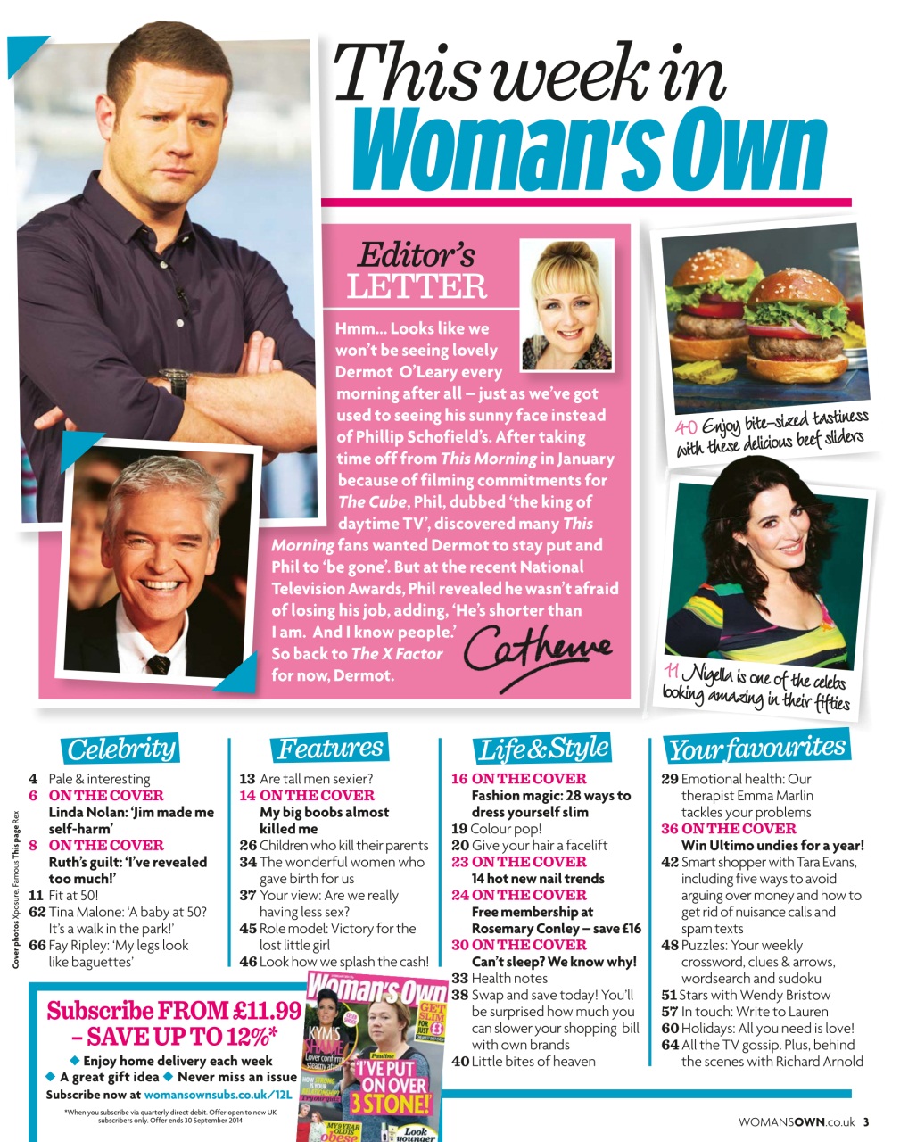 Woman's Own Preview Pages