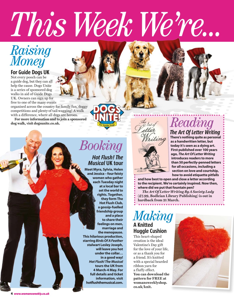 Woman's Weekly Preview Pages