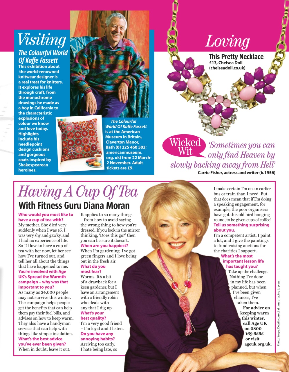 Woman's Weekly Preview Pages