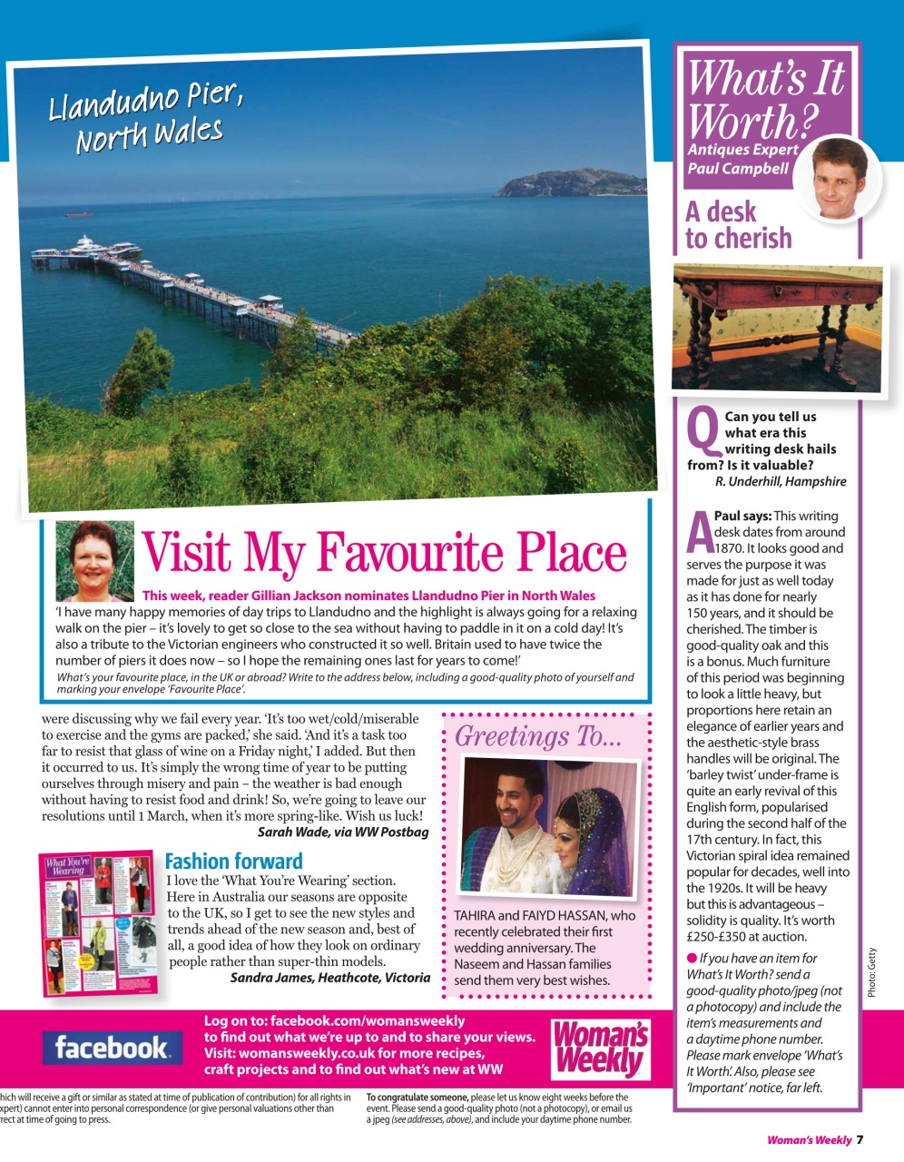 Woman's Weekly Preview Pages