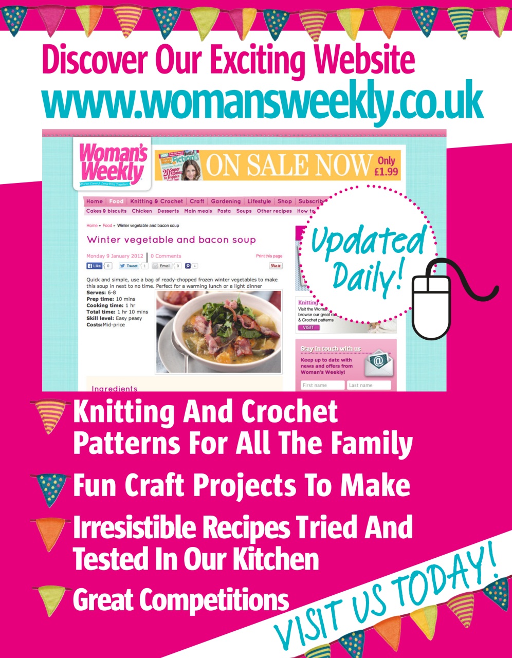 Woman's Weekly Preview Pages