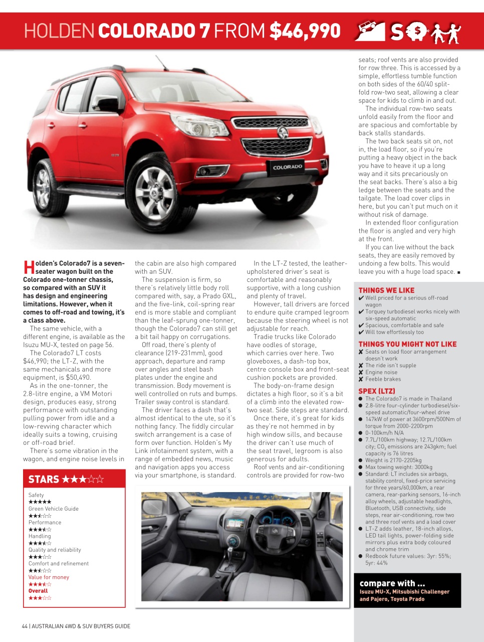 Australian 4WD and SUV Buyers Guide Preview Pages