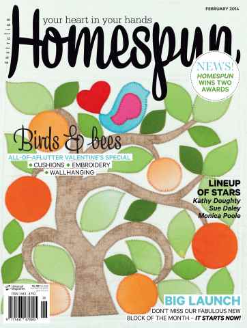 Homespun issue Issue#15.2 - February 2014