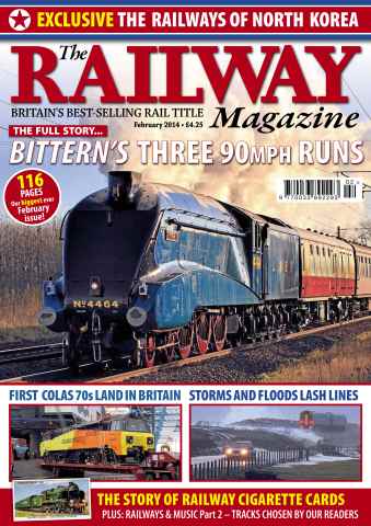 Railway Magazine issue February 2014