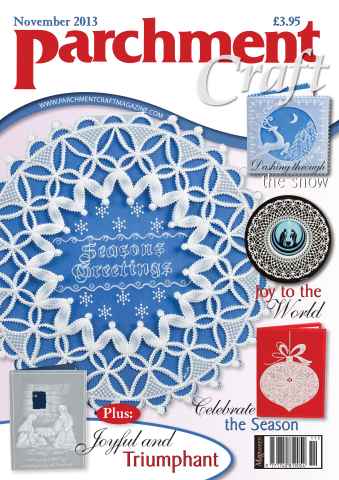 Parchment Craft issue November 2013