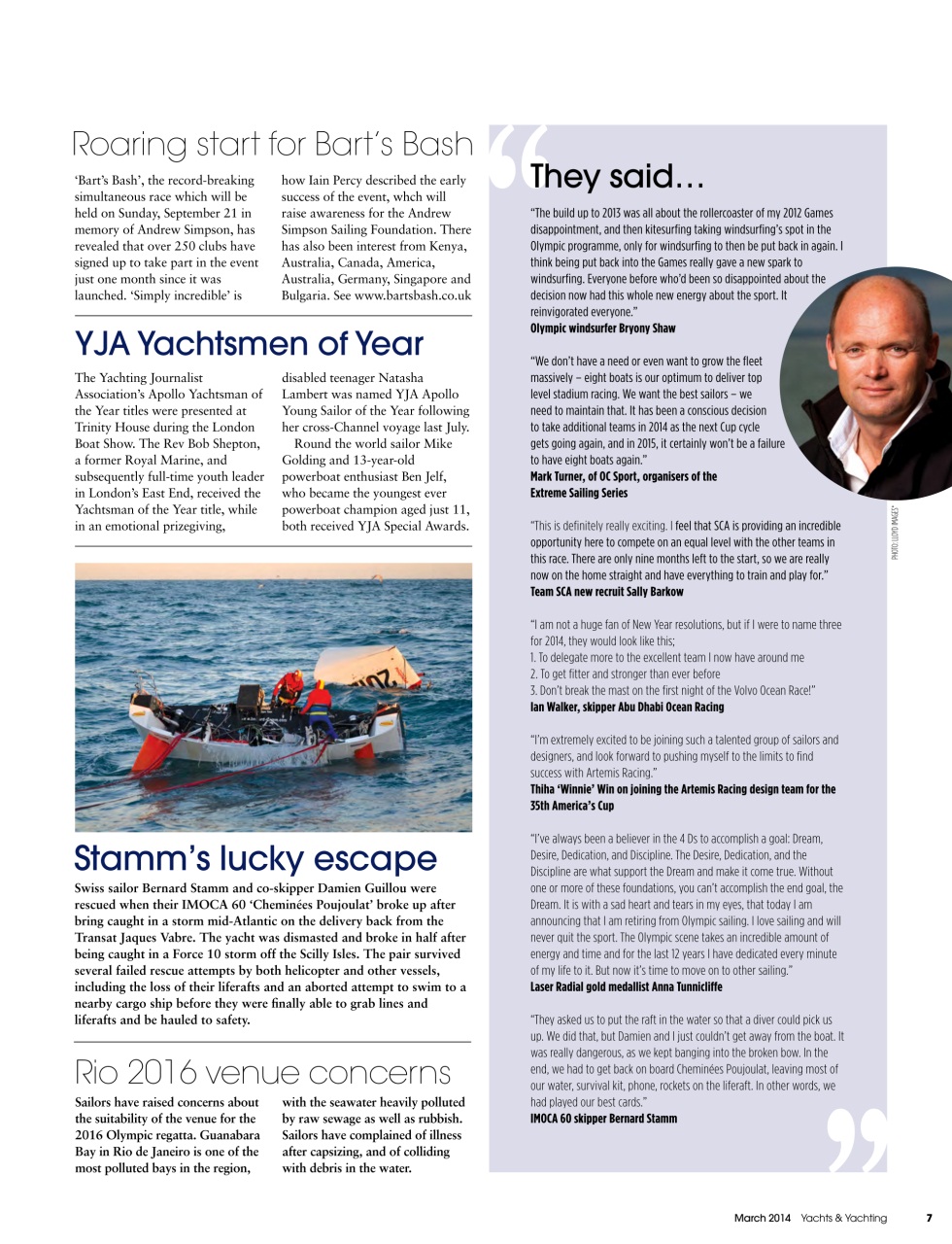 Yachts & Yachting Preview Pages