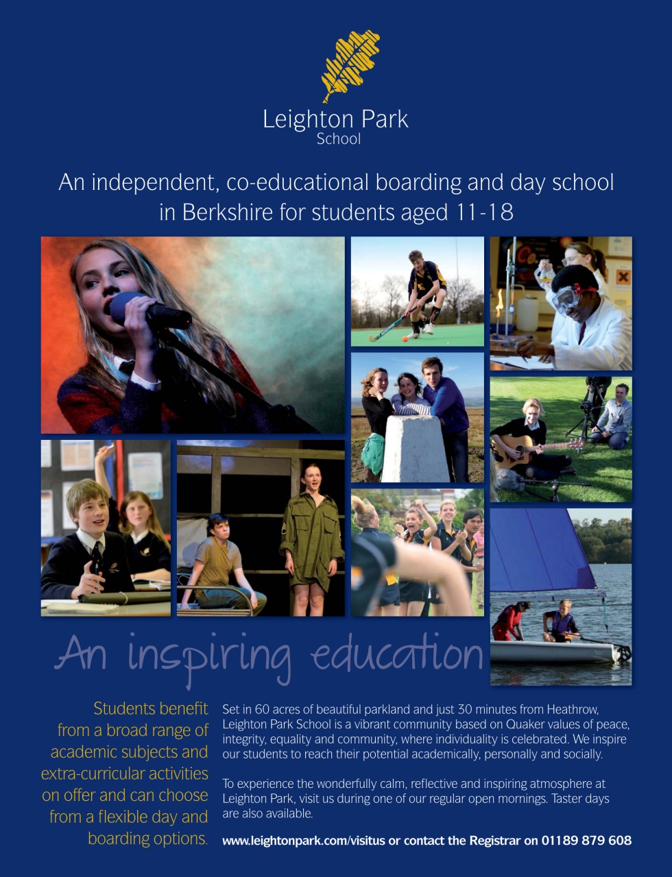 Independent School Parent Preview Pages