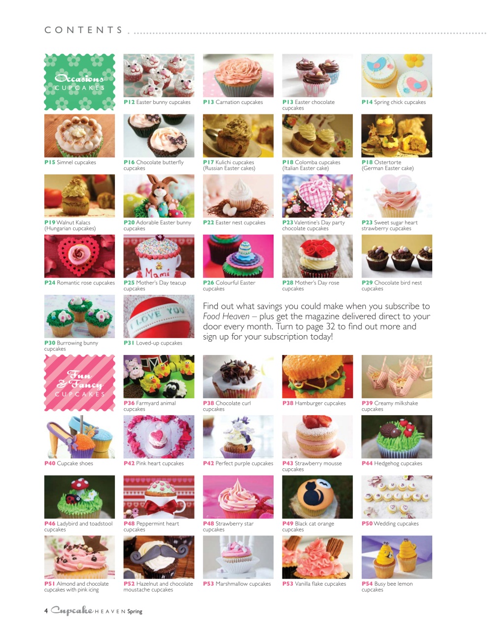 Cupcake Heaven Preview Pages